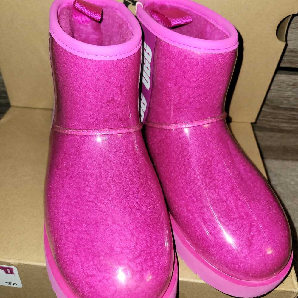 Clear Ugg Mini Boot